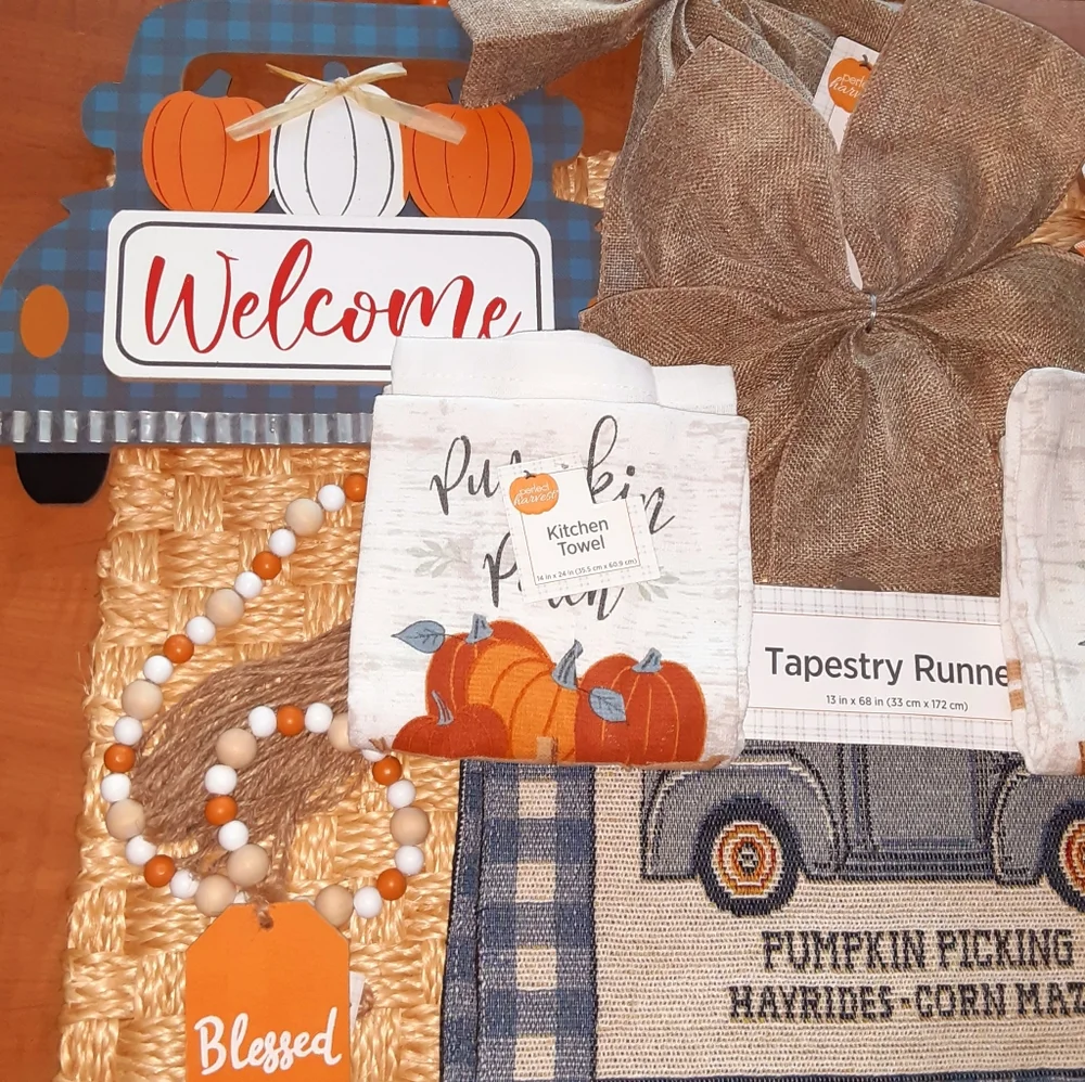 Fall Decoration Bundle 9 Piece
